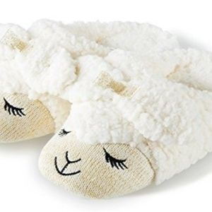 Bath & Body Works LAMBIE Slippers Count Sheep L